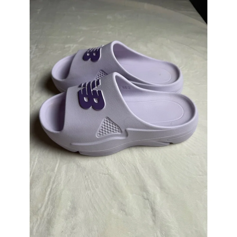 New Balance 200 2.0 Slides Lavender Purple Recovery Sandals Mens 6 Womens 7.5